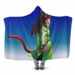 Dragon Ball Super Saiyan 4 Vegeta With Jacket Hooded Blanket