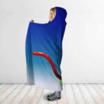 Dragon Ball Super Saiyan 4 Vegeta With Jacket Hooded Blanket