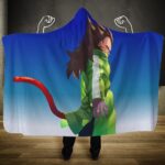 Dragon Ball Super Saiyan 4 Vegeta With Jacket Hooded Blanket