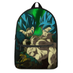 Dragon Ball Super Saiyan Blue Son Goku Vegeta Badass Backpack