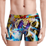 DBZ Super Saiyan Future Trunks Capsule Corp Men's Boxer Brief - lifestyle