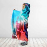 Dragon Ball Super Saiyan God X Kaioken Cool Hooded Blanket