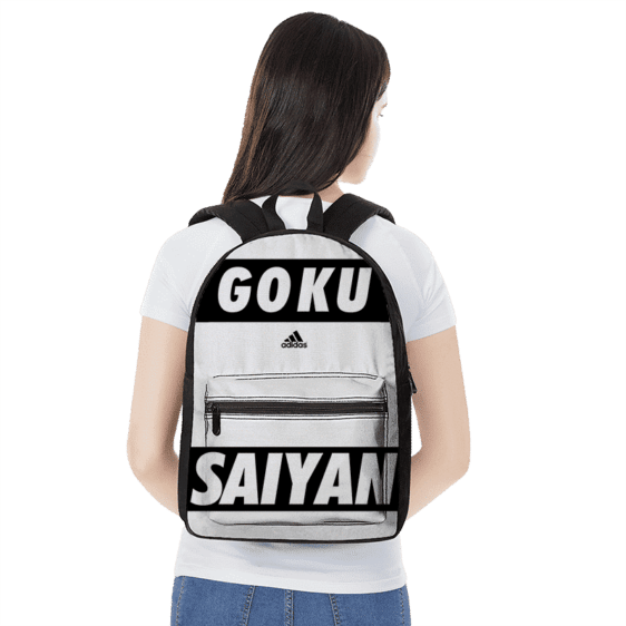 Dragon Ball Super Saiyan Goku Adidas Inspired Cool Backpack