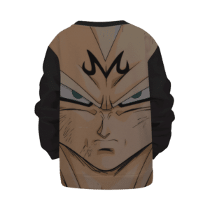 Dragon Ball Super Saiyan Majin Vegeta Black Kids Pullover Sweater