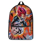 Dragon Ball Super Vegeta SSG Attack Pose Awesome Backpack