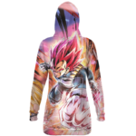 Dragon Ball Super Vegeta SSG Dope All Over Hoodie Dress