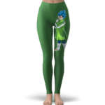 Dragon Ball Super Vegeta SSGSS Sab Green Costume Yoga Pants