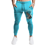 Dragon Ball Super Vegeta SSGSS Vector Cool Sky Blue Sweatpants