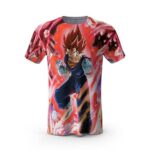 Dragon Ball Super Vegito 2 Red Super Saiyan Kaioken T-Shirt