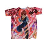 Dragon Ball Super Vegito 2 Red Super Saiyan Kaioken T-Shirt