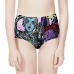 Dragon Ball Super Whiz And Beerus Women's High-Waist Brief