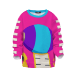 Dragon Ball Super Zeno Symbol Art Pink Kids Sweatshirt