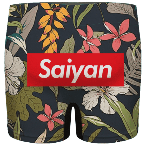 Dragon Ball Supreme Saiyan Floral Cool Dope Men's Boxer Brief