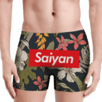 Dragon Ball Supreme Saiyan Floral Cool Dope Men's Boxer Brief