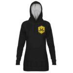 Dragon Ball Team Babidi Emblem Majin Dope Black Hoodie Dress