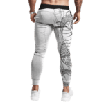 DBZ The Eternal Dragon Shenron Sketch White Tracksuit Bottoms