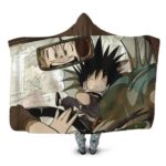 Dragon Ball The First Encounter Goku Bulma Hooded Blanket