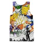 Dragon Ball Trunks Gohan Young Generation Super Saiyan Color Style Tank Top