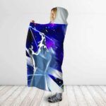 Dragon Ball Universal Arc Goku Outclassed Jiren Hooded Blanket
