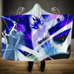 Dragon Ball Universal Arc Goku Outclassed Jiren Hooded Blanket