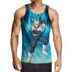 Dragon Ball Vegeta 2 Super Saiyan Kamehameha Cool Tank Top