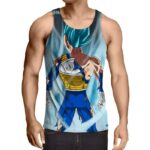 Dragon Ball Vegeta Blue Super Saiyan Epic Fitness Tank Top