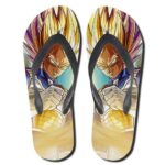 Dragon Ball Vegeta Thumbs Up SSJ2 Yellow Aura Slippers