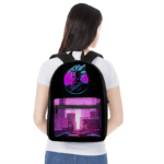 Dragon Ball Vegito Super Saiyan Blue Retro Canvas Backpack
