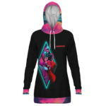 Dragon Ball Xenoverse Vegito SSJ4 Retro Style Hoodie Dress