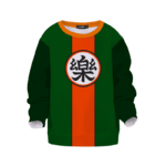 Dragon Ball Yamcha Cosplay Comfort Kanji Kids Sweater