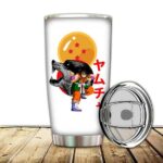 Dragon Ball Yamcha's Wolf Fang Fist Technique White Tumbler