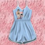 Dragon Ball Young Goku And Bulma Holding Hands Walk Romper