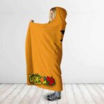 Dragon Ball Young Goku Grabbing Dragon Ball Hooded Blanket