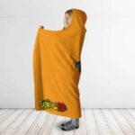 Dragon Ball Young Goku Hanging Upside Down Cool Hooded Blanket