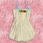 Dragon Ball Young Goku Holding Master Roshi Staff Romper