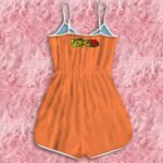 Dragon Ball Young Goku With Orange Dragon On Orange Romper