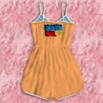 Dragon Ball Young Son Goku With Master Roshi Print Romper