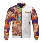 Dragon Ball Z All Characters Goku Family Art Bomber Jacket