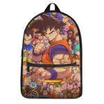 Dragon Ball Z All Characters Goku Family Art Cool Backpack