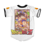 Dragon Ball Z All Star Characters Art Baseball Jersey