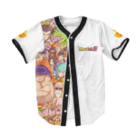 Dragon Ball Z All Star Characters Art Baseball Jersey