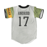 Dragon Ball Z Andriod 17 MIR Uniform Baseball Jersey