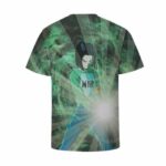 Dragon Ball Z Android 17 Releasing Power Blitz Green T-Shirt