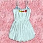 Dragon Ball Z Android 18 Elegant Print Simple Stylish Romper