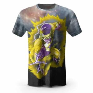 Dragon Ball Z Angry Frieza In His Golden Armor Form T-Shirt