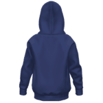 Dragon Ball Z Angry Goku Vegetta Blue Kids Hoodie - back