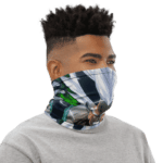 Dragon Ball Z Angry Zaiko Face Covering Neck Gaiter