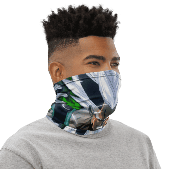 Dragon Ball Z Angry Zaiko Face Covering Neck Gaiter