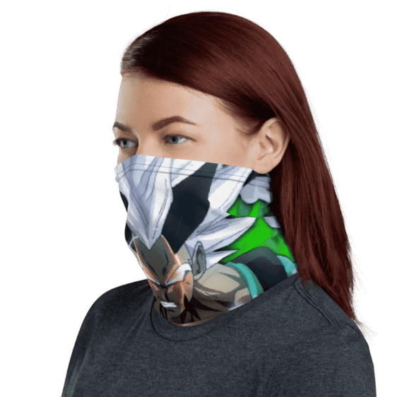 Dragon Ball Z Angry Zaiko Face Covering Neck Gaiter