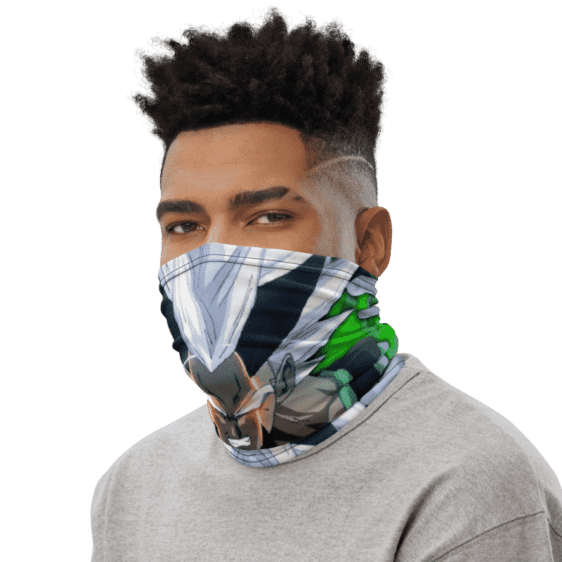 Dragon Ball Z Angry Zaiko Face Covering Neck Gaiter